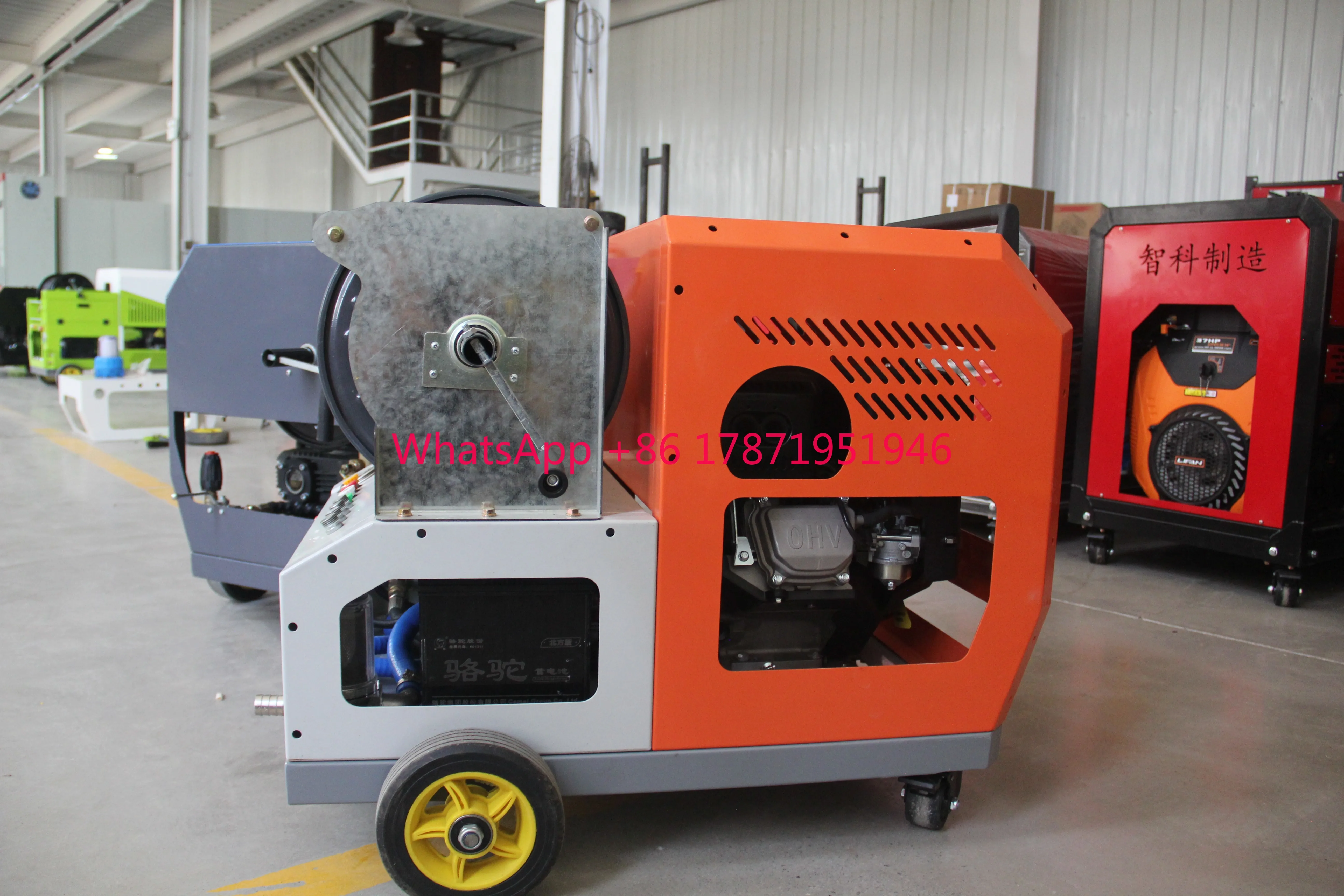 Diesel high-pressure cleaning machine pipeline cleaning machine sewer jetter