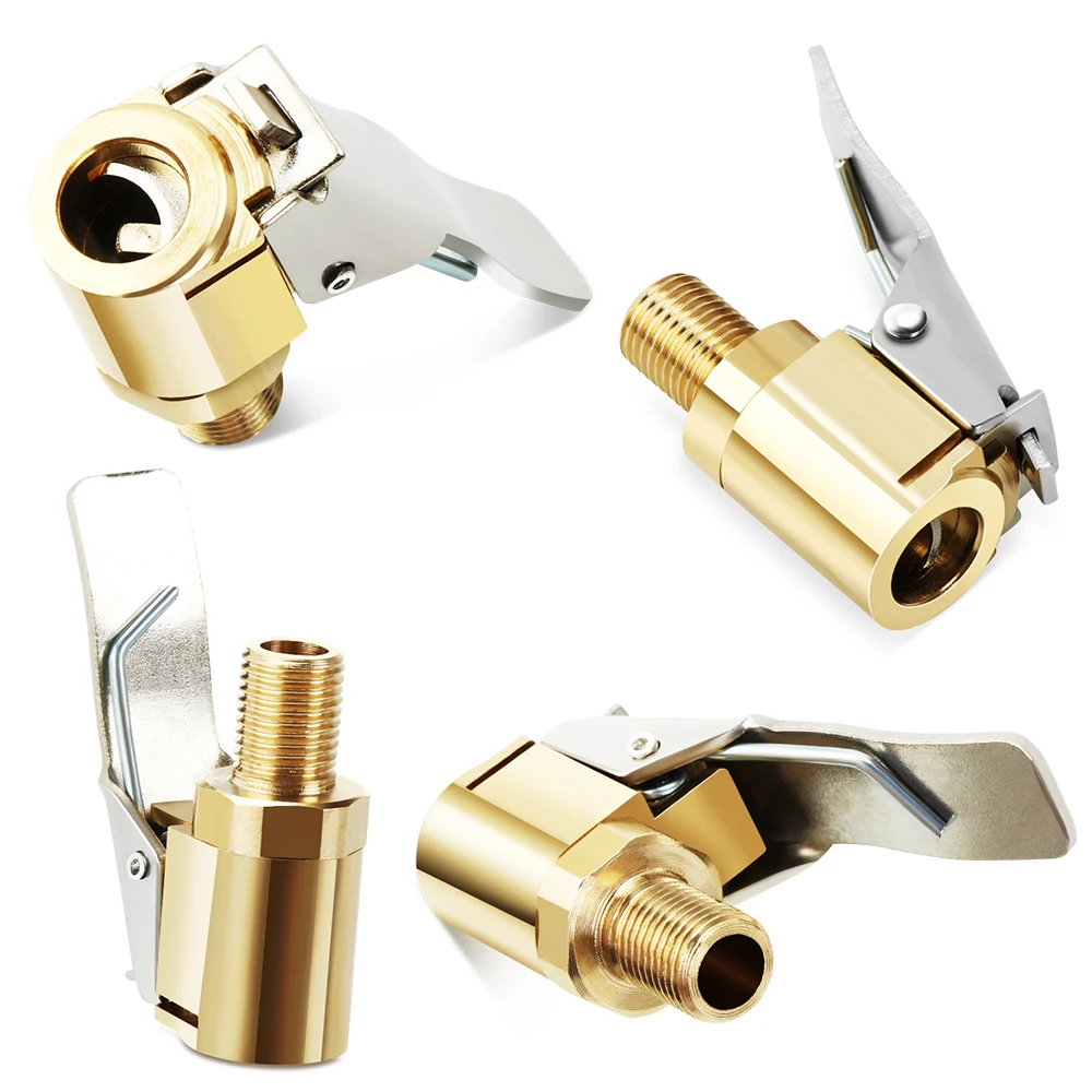 Car Tire Inflator Valve Connector Valve Clip Accessories for Mercedes Benz W211 W203 W204 W124 AMG W202 W212 W220 W205 W176