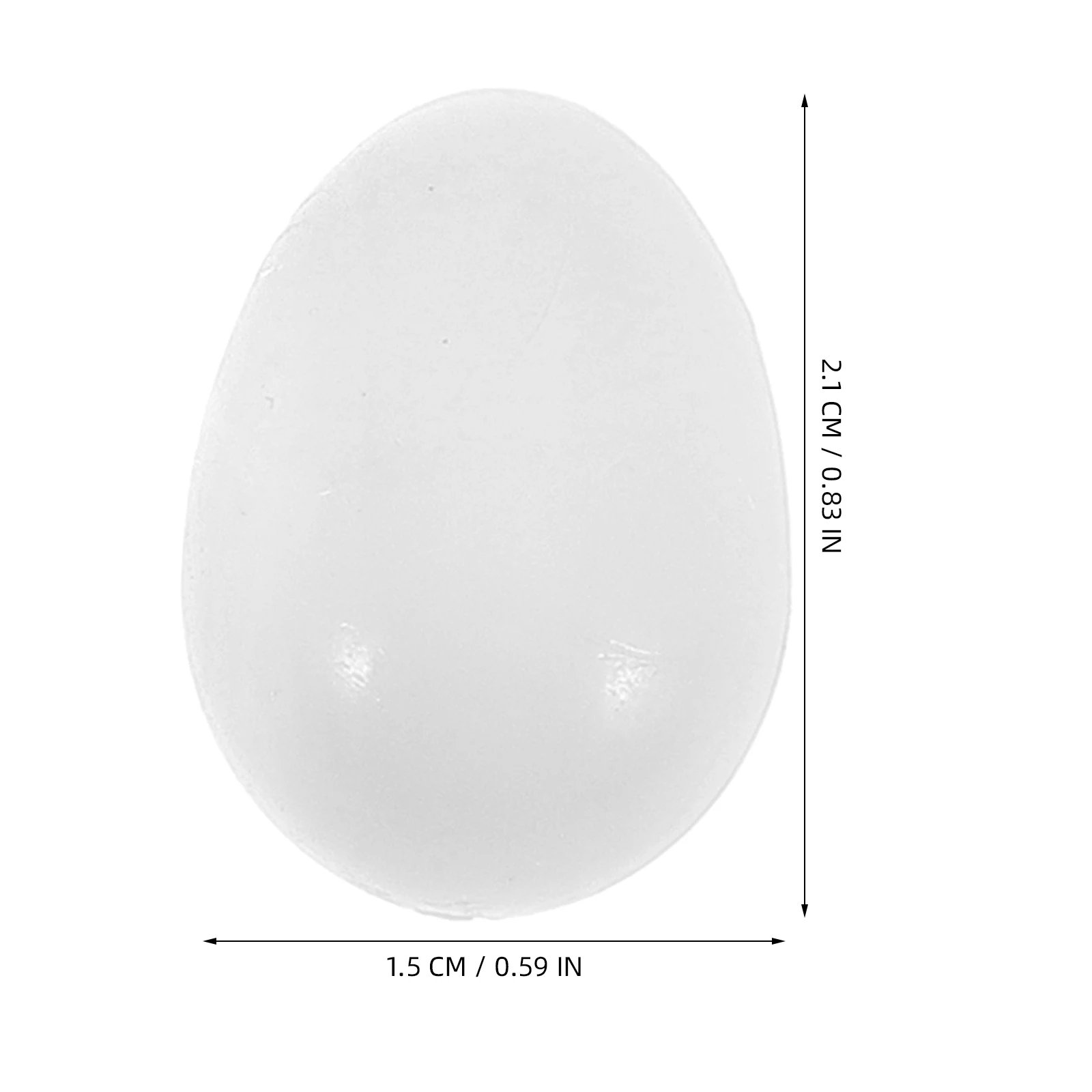 

30pcs Parrot Fake Eggs High Realism Bird Accessories Tools Plastic Dove Decoys Pigeon Hatching Supplies Breeding Aids Solid Egg