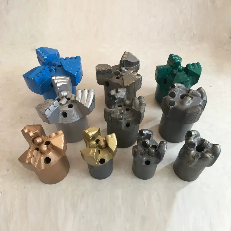 3 Wings PDC Drill Bit Diamond Composite For Water Well Geological Mining Rock Drilling
