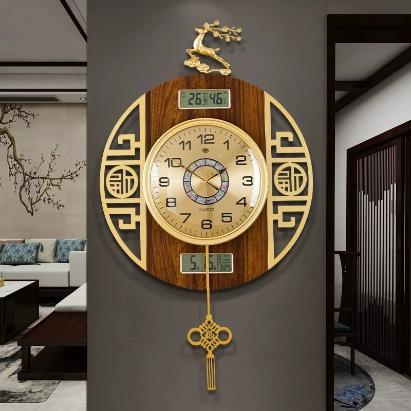 Design Minimalist Wall Watch Luxury Living Room Modern Aesthetic Wall Watch Nordic Fashion Horloge Murale Ornaments Home Decor