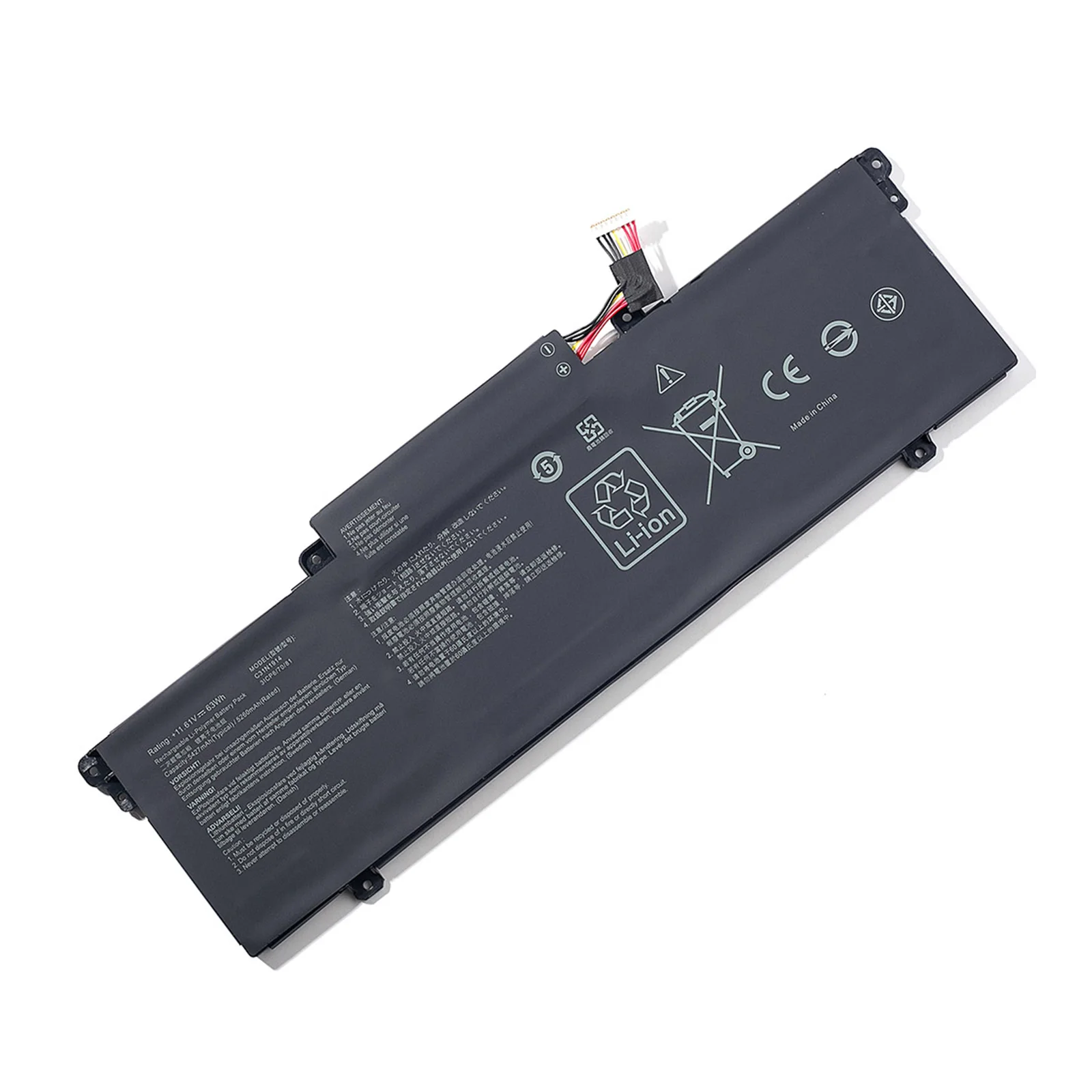 Ноутбук BVBH C31N1914 Аккумулятор для ноутбука Asus ZenBook UX435EAL UX425UG UX435EG 14 UX425QA 11,61 в 63Wh