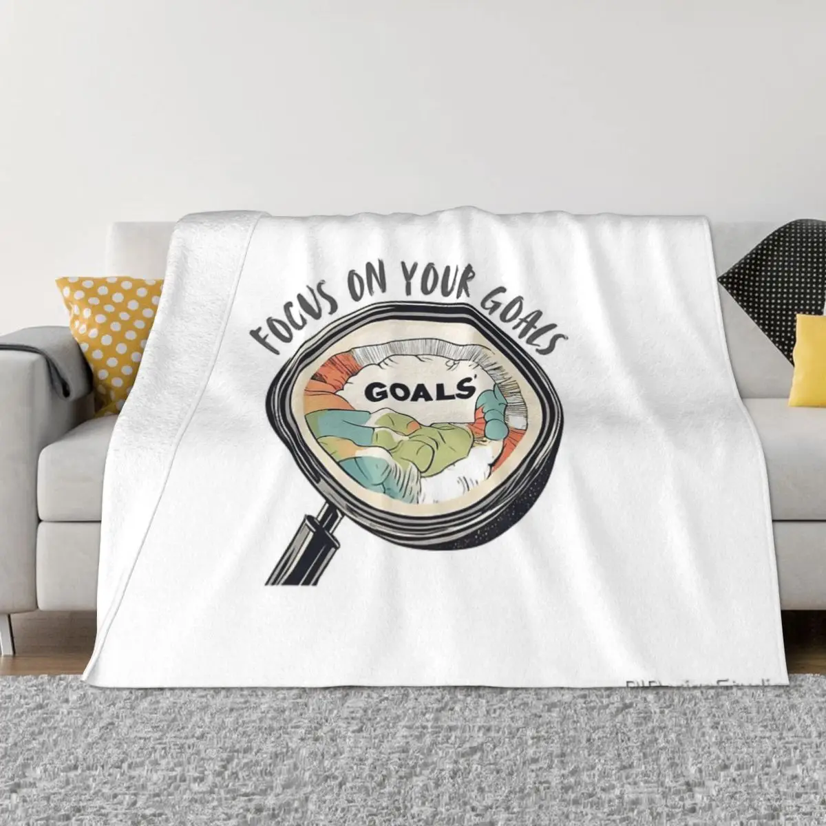 Focus On Your Goals Four Seasons Universal Blanket Campsites Can Be Laid Mother's Day Gift