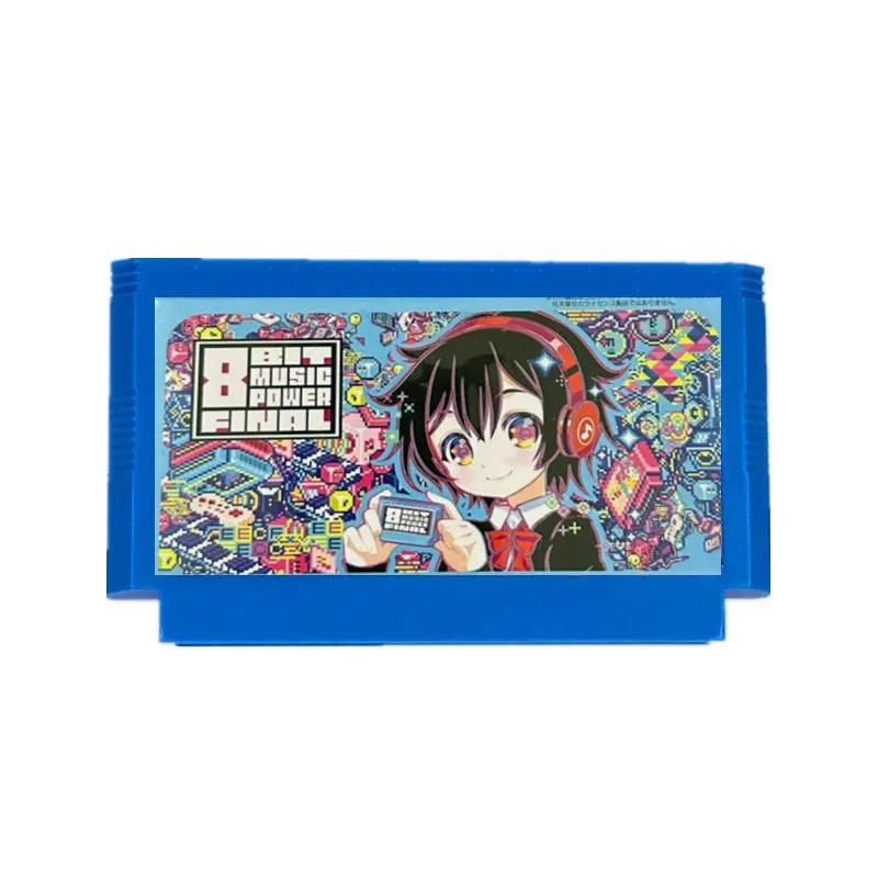 

Игровой картридж 8BIT MUSIC POWER FINAL для консоли FC, 60 контактов, игровая карта