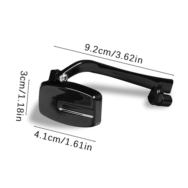 Bike Bicycle Cycling Riding Glasses Rear View Mirror 360 Rearview Adjustment Rear View Eyeglass Mount Helmet