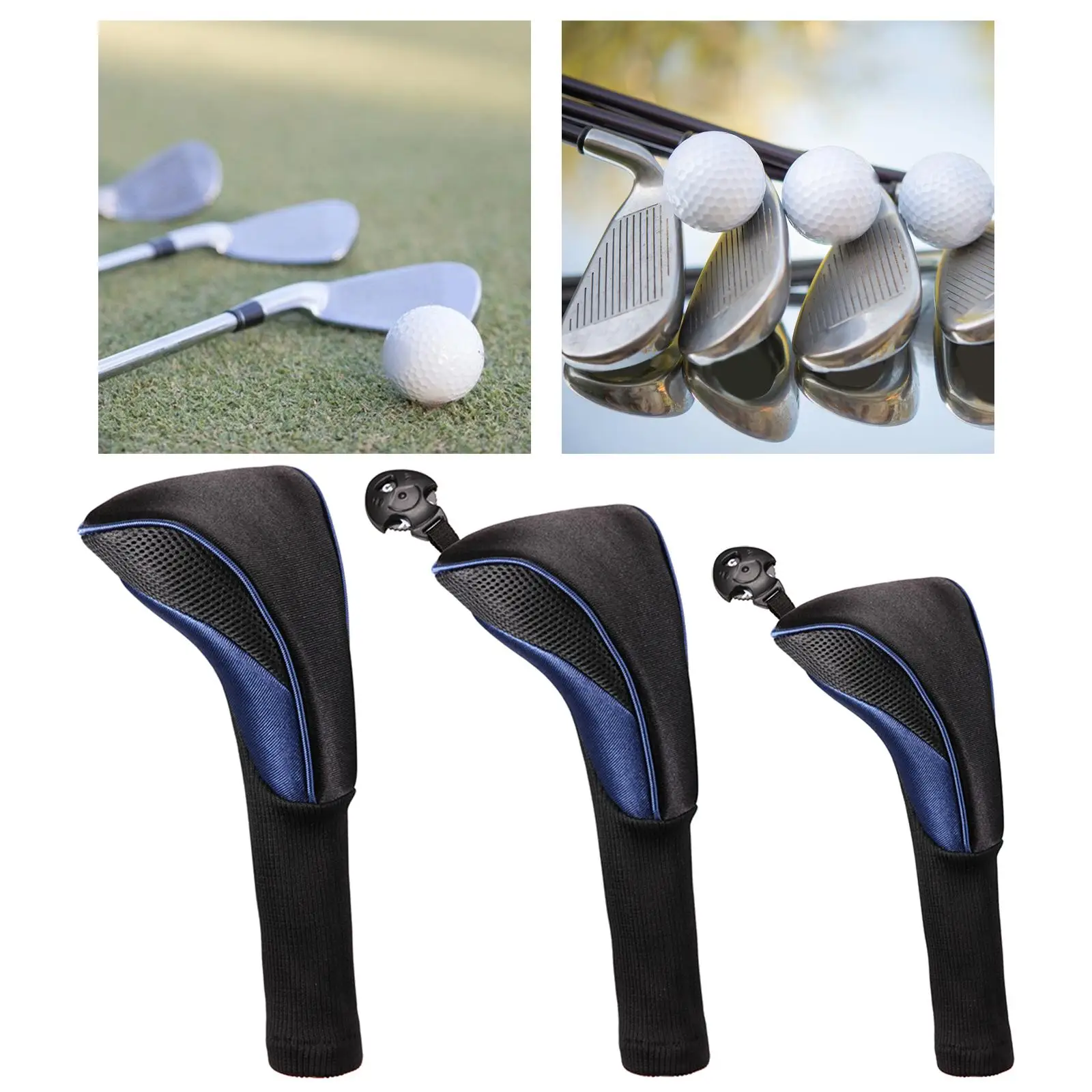 Breathable Golf Wood Top Cover, Anti Slip, Guard Woods Long Neck Kopfbedeckung Club Headcover, Golfer Gift Golf Accessories