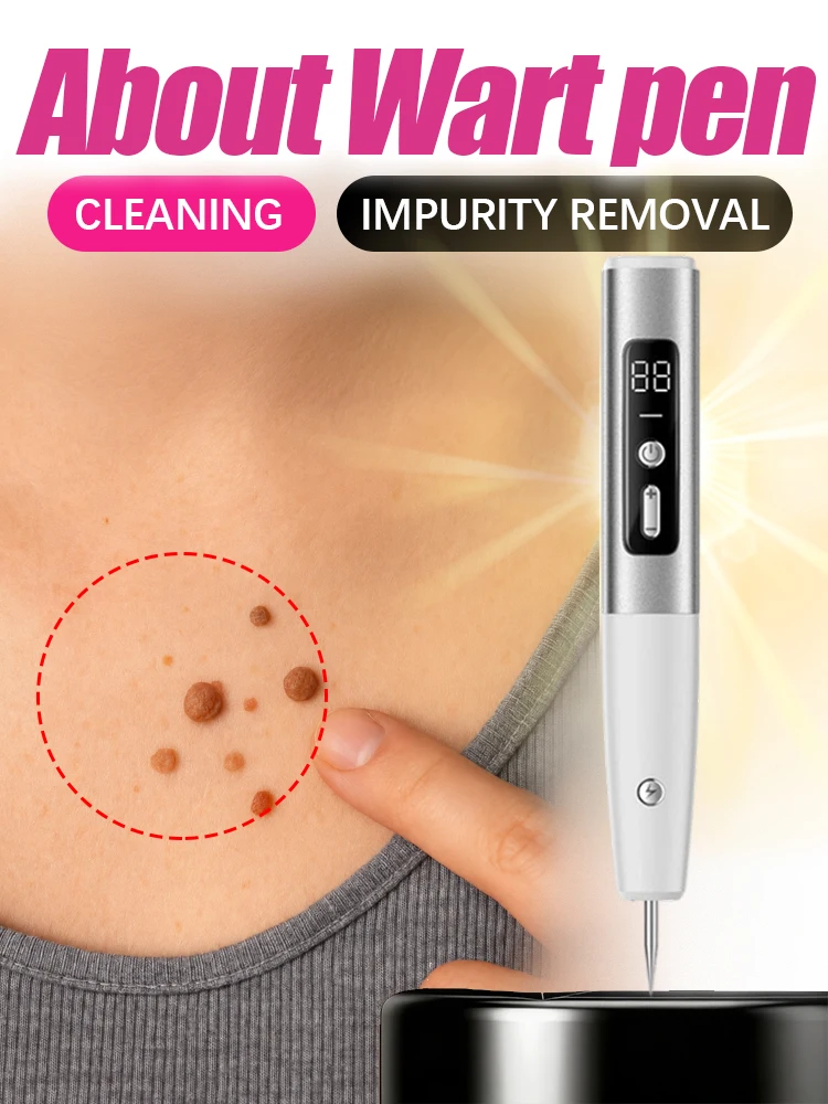Plasma Pen For Mole Dark Spot Freckle Nevus Skin Tag Pimples Wart Removal pen Skin Face Care Beauty Machine Upgraded version