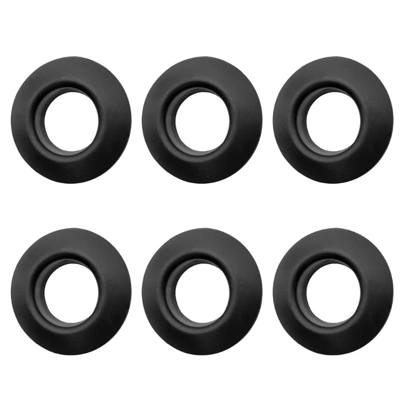 

6Pcs Kayak Canoes Paddles Rubber Drip Rings Splash Guards Rings for Kayak Canoes Rafting Paddles Easily Installation