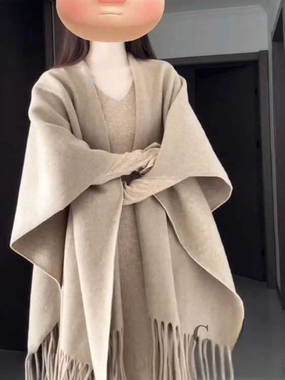 retro-knitted-wrap-women's-lazy-style-fashionable-all-match-loose-scarf-versatile-shoulder-shawl-elegant-autumn-winter-warmth