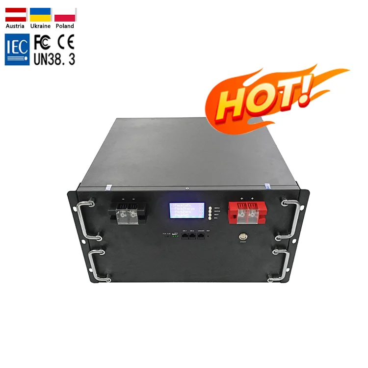 High Capacity 48V 100Ah Split Rack-Mounted LiFePO4 Lithium Battery 8000 Cycle Life Home Solar Storage System CAN