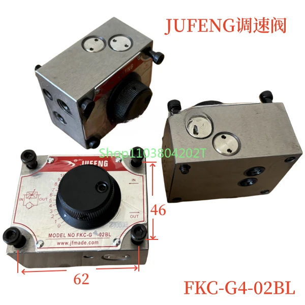 FKC-G4-02BL/A/AL/LA/LAR Hydraulic Mechanical Speed Control Valve 03-AR ALI AL Sawing Machine Flow Valve