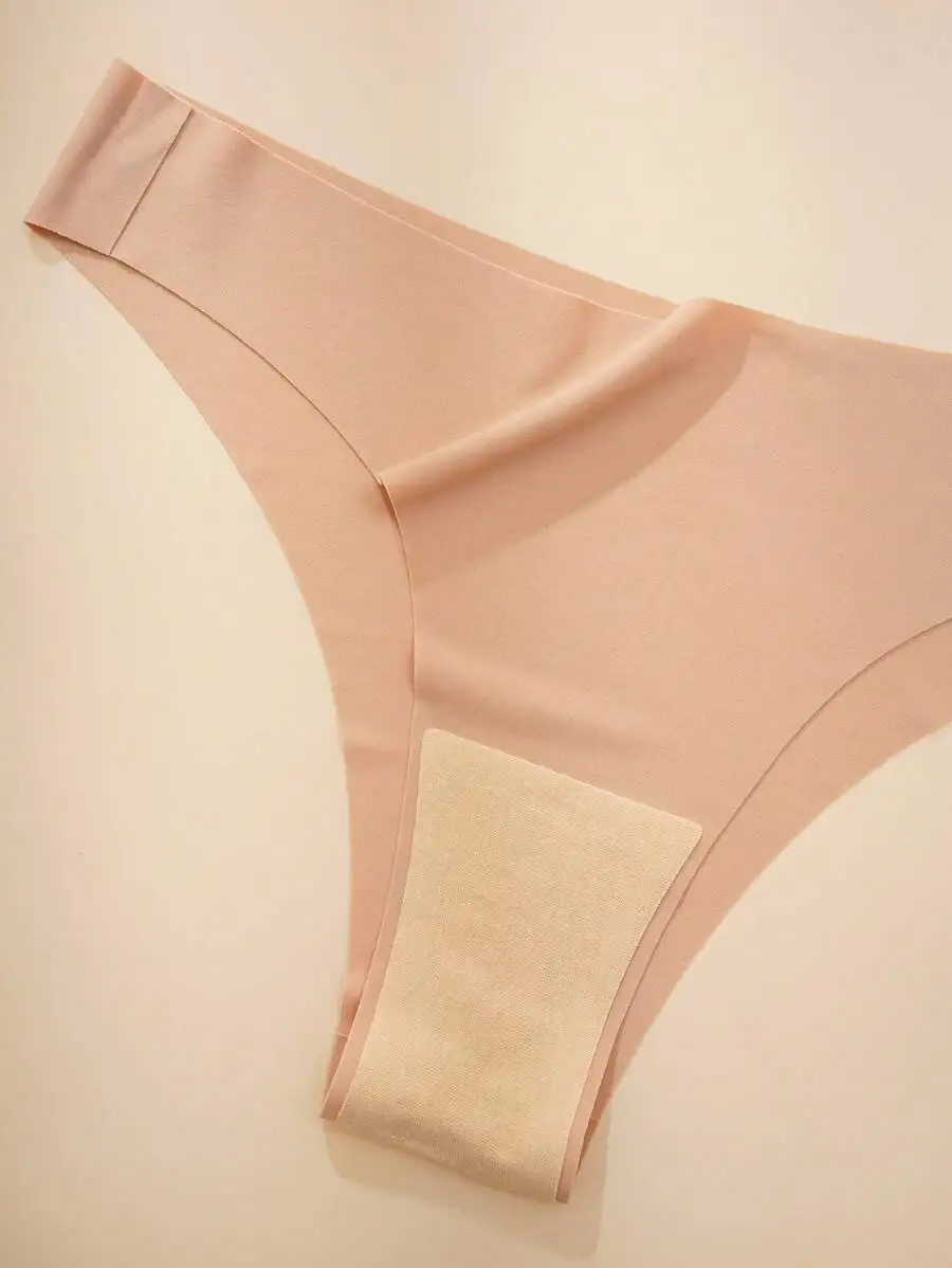 

6 Pcs Womens Solid Color Seamless Panties Low-Rise Comfort Underwear
