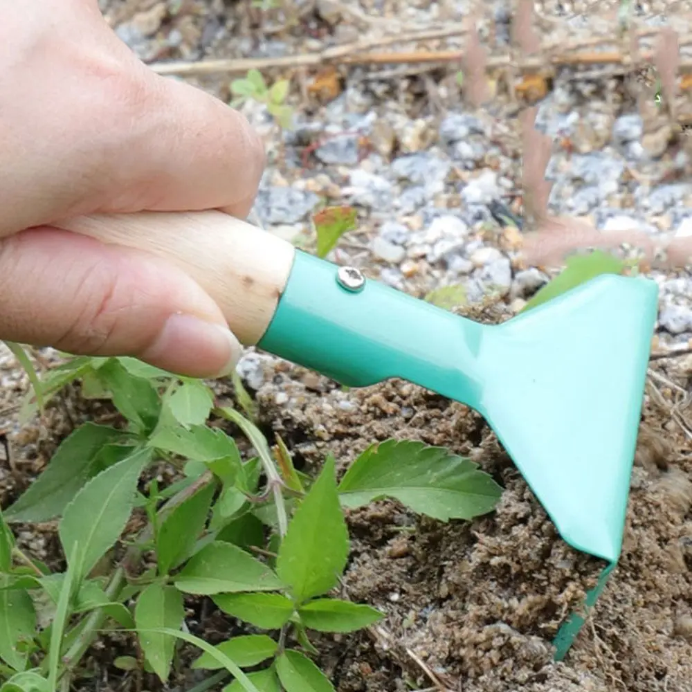 Con manico in legno Mini forchetta vanga paletta da spiaggia cazzuola rastrello attrezzo da giardinaggio attrezzo da giardino