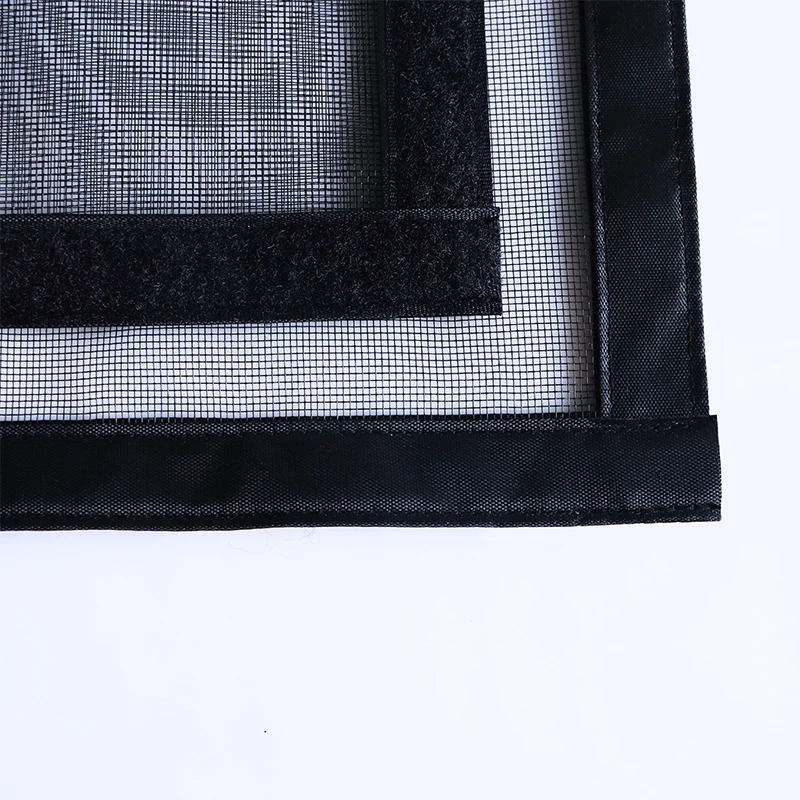 DTGJ Insect Mosquito Nets for Window Screen Mesh Custom Size Tulle Invisible Black Fiberglass Against Mosquitoes and Flies