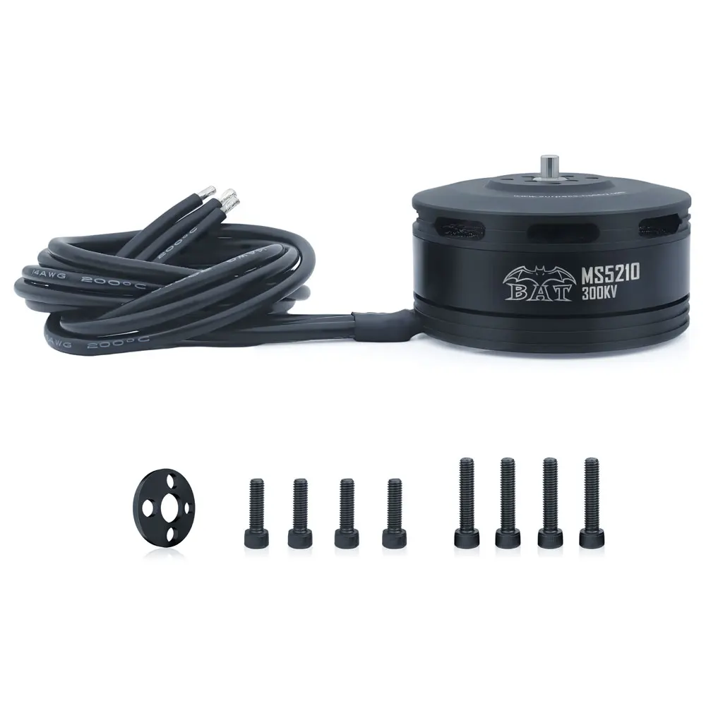 SURPASS HOBBY 28-Pole FPV Motor MS5210 4.0mm Wire 70mm Shaft RoHS Compliant 300KV Camera Accessory for Agricultural