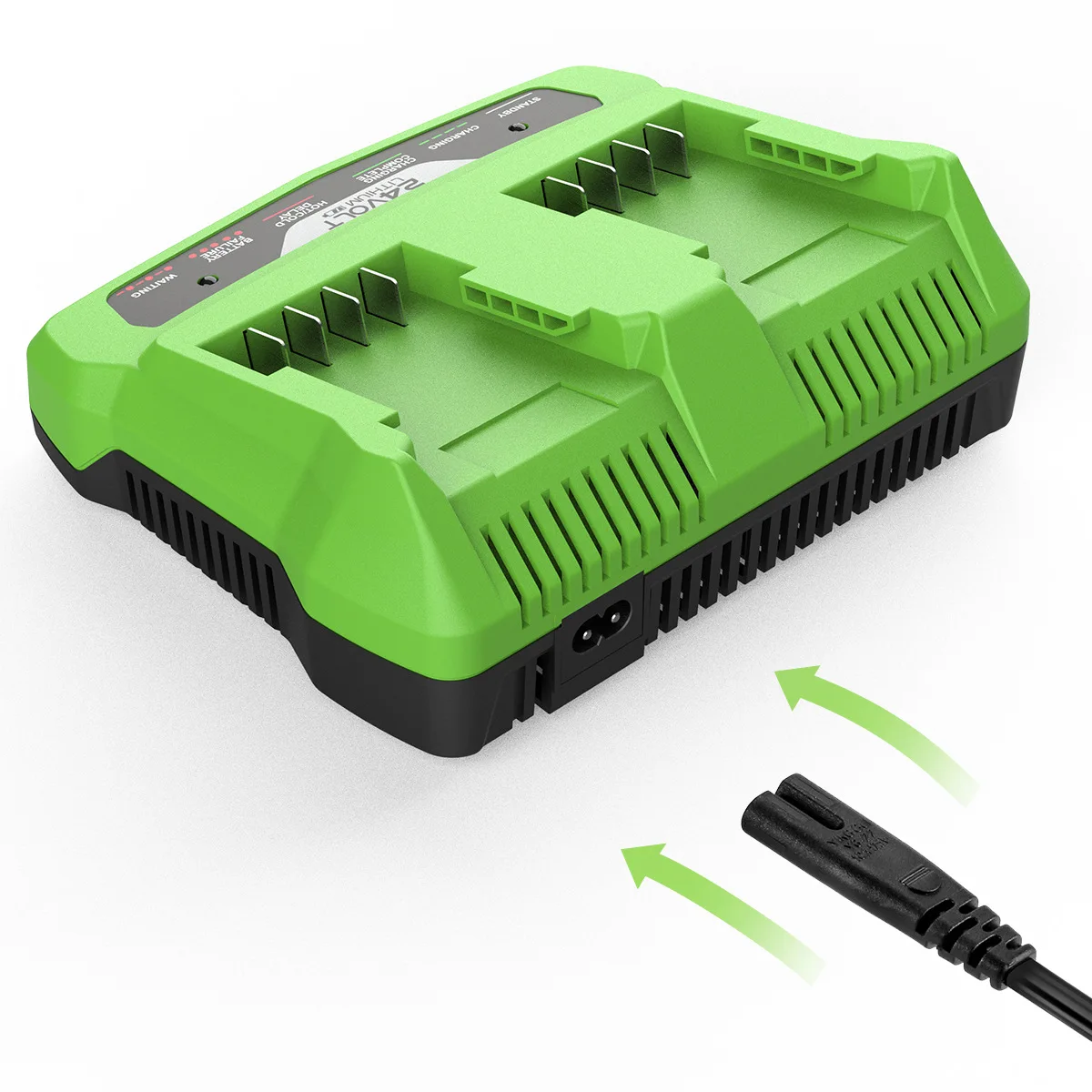 29687 Li-ion Battery Charger For Greenworks 24V Rechargeable Chainsaw Lithium Battery Electric Tool Wrench Drill Saw