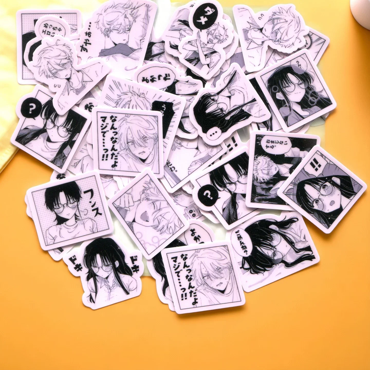 40pcs/pack look at me with that look   2-3cm waterproof DIY  sticker