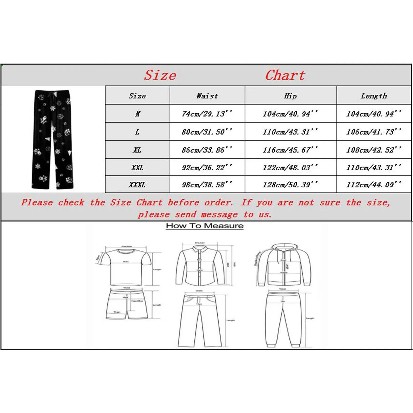 Men’S Christmas Casual Pajama Pants With Drawstring And Pockets Family Party Loose Soft Christmas Tree Printed Straight Trousers