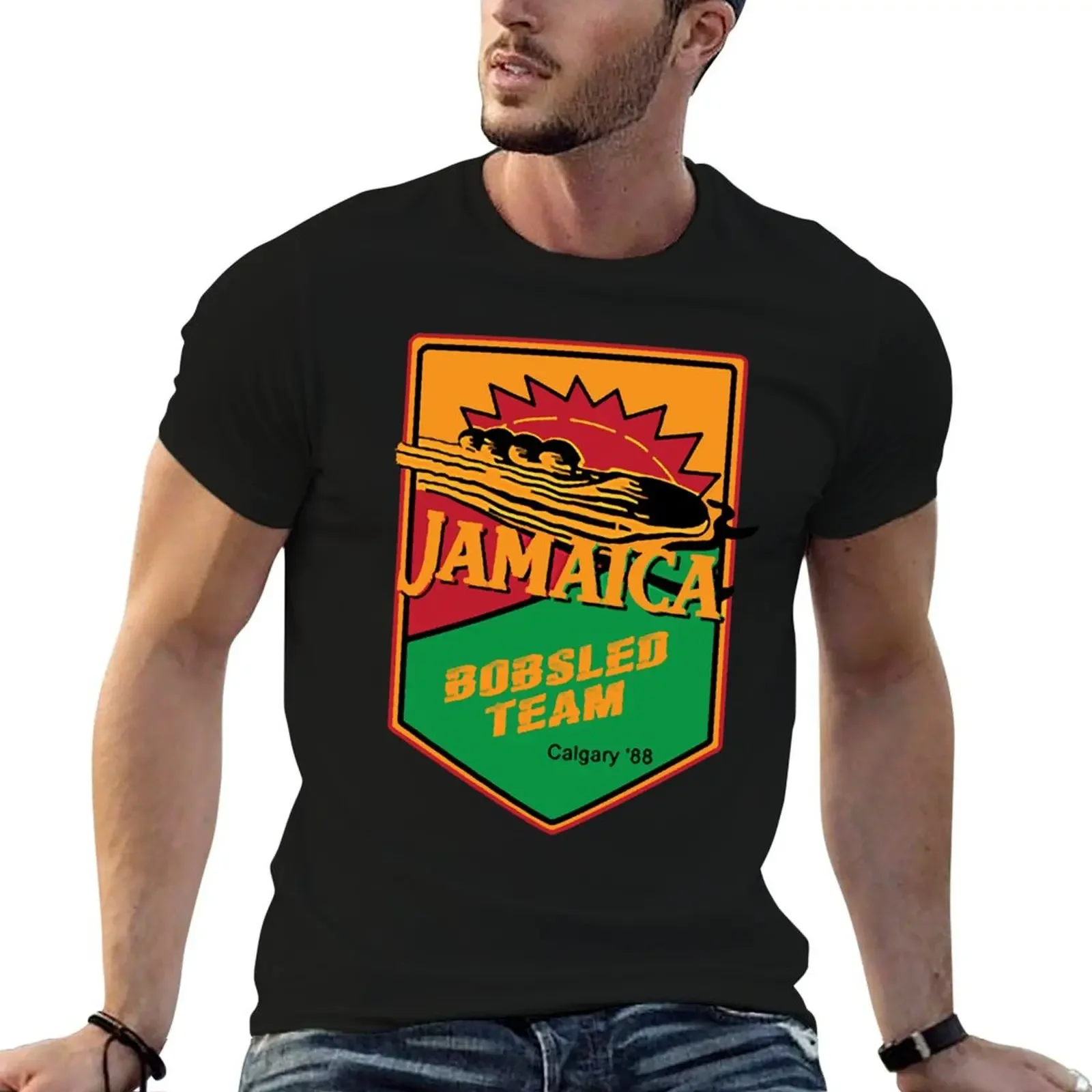 Jamaican Bobsled Team Cool Runnings Classic T-Shirt clothes boys whites customs design your own Short sleeve tee men