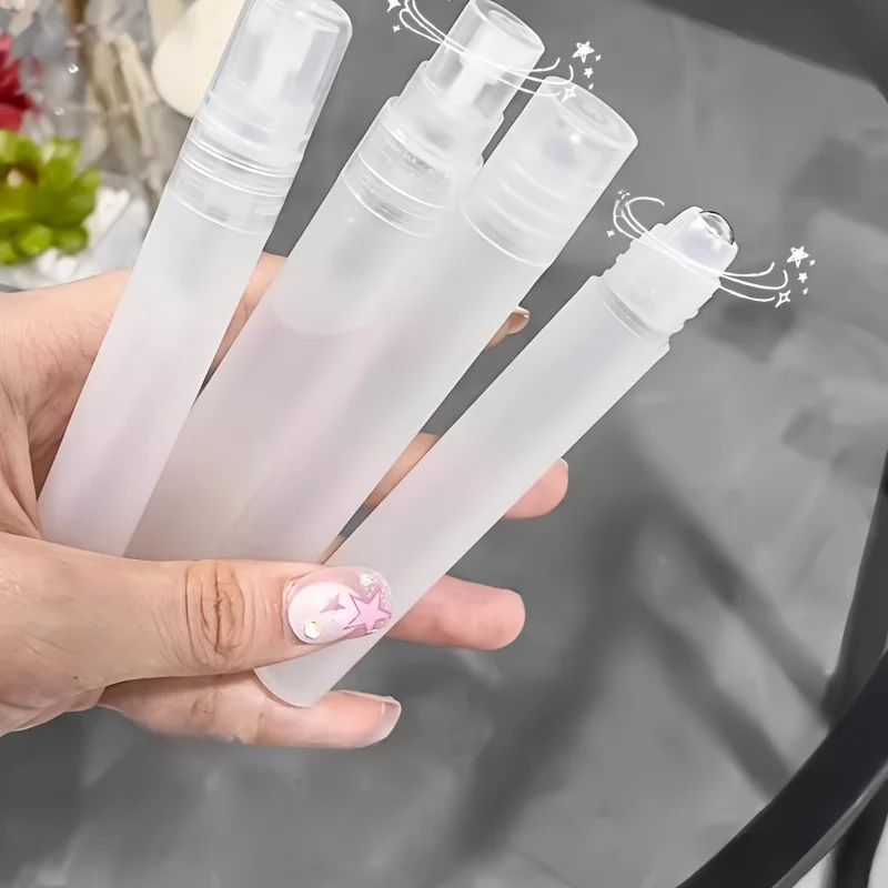 Atomizador Portátil de Viaje para Perfume, Loción, Esencia, Aceites Esenciales, Solo para Lavado de Manos, Sin Perfume, Forma Redonda
