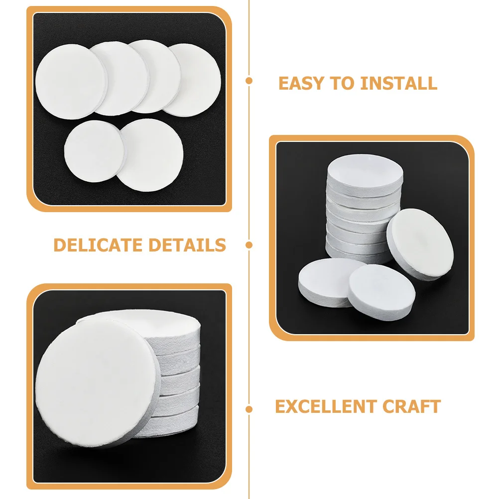 

50pcs Polishing Grinding Pads Self-Adhesive Nail Buffing Disc Replaceable For File Edge Smoothing Shine High Gloss Nail Sanding