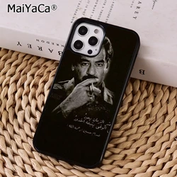 Arabic Iraq Saddam Hussein Phone Case Cover For iPhone 16 14 15 plus XR XS 11 12 13 mini pro max coque