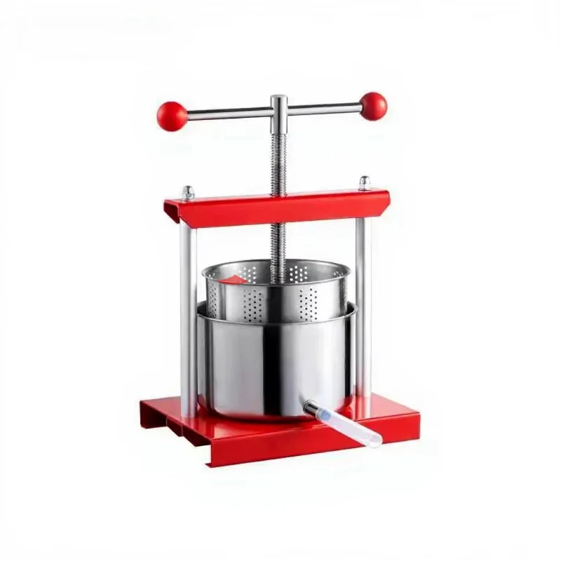 Fruit Wine Press Heavy Duty Manual Cider Grape Tincture Vegetables Honey Olive Oil Outdoor Kitchen Household
