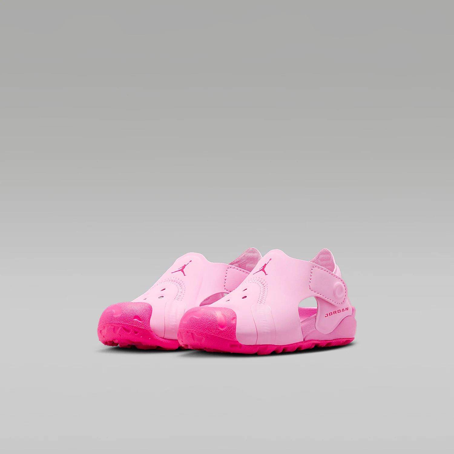 Sandalias informales Nike JORDAN originales para bebé, ligeras, con suela suave y velcro, HV8553-600