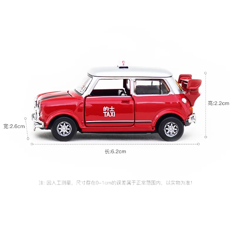 

Крошечный литой под давлением масштаб 1:50, версия Cooper Taxi Tail, модель автомобиля из сплава, готовый продукт, имитация коллекции игрушек, подарок, статический дисплей