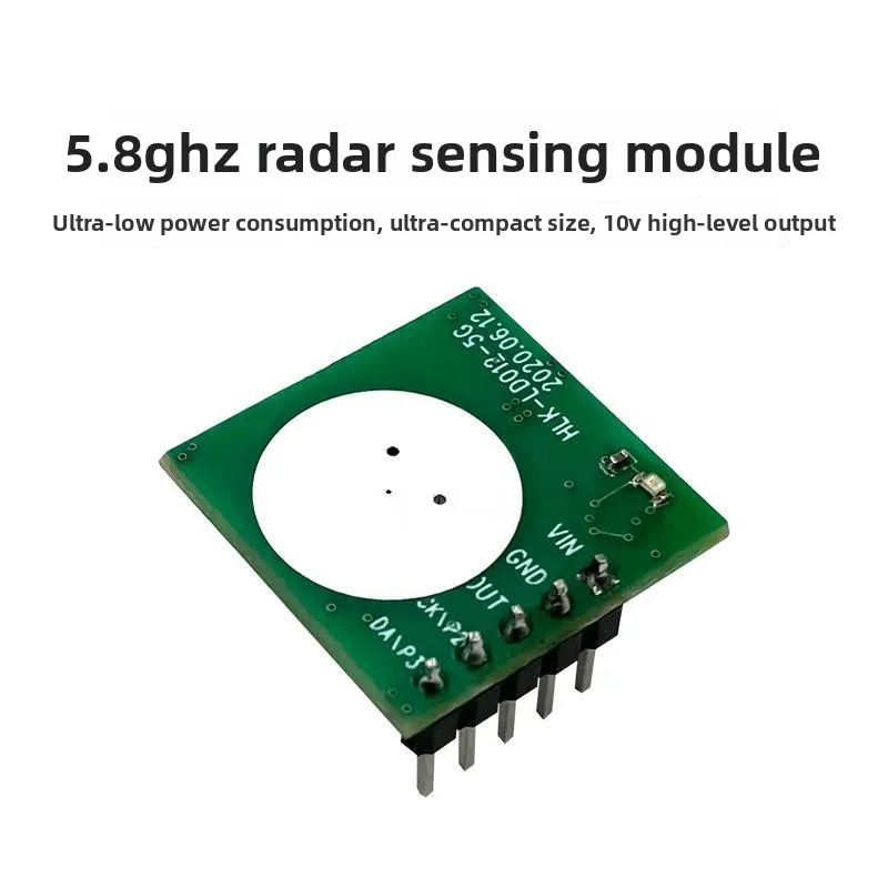 Radar Induction Sensor Module LD012 Low Power Human Body Motion Detection Adjustable Light Transmission equipment and cables