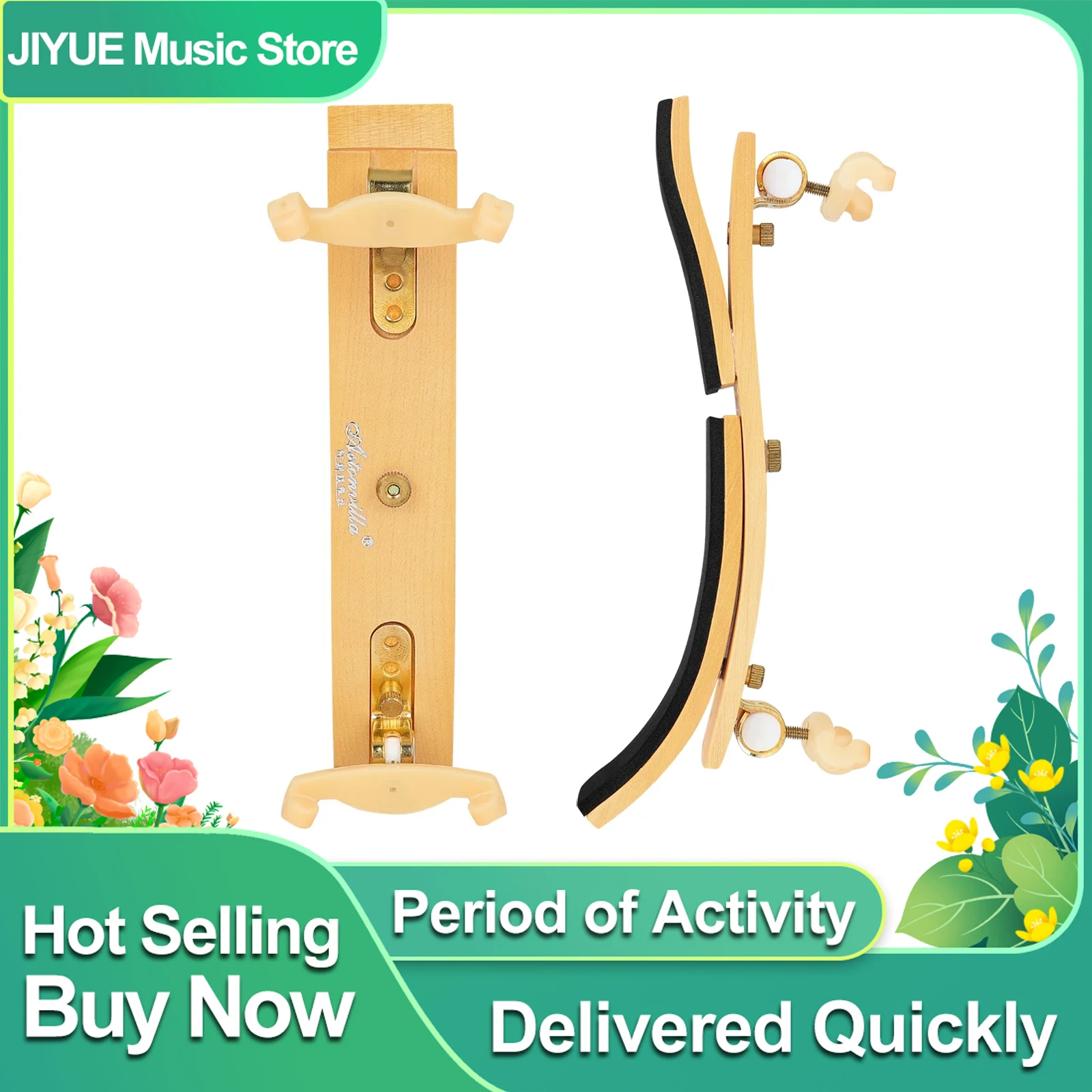 

Astonvilla 4/4 подставка для скрипки AS-02, регулируемая подставка для подбородка для скрипки, подставка для плеча, профессиональная подставка для скрипки, часть скрипки