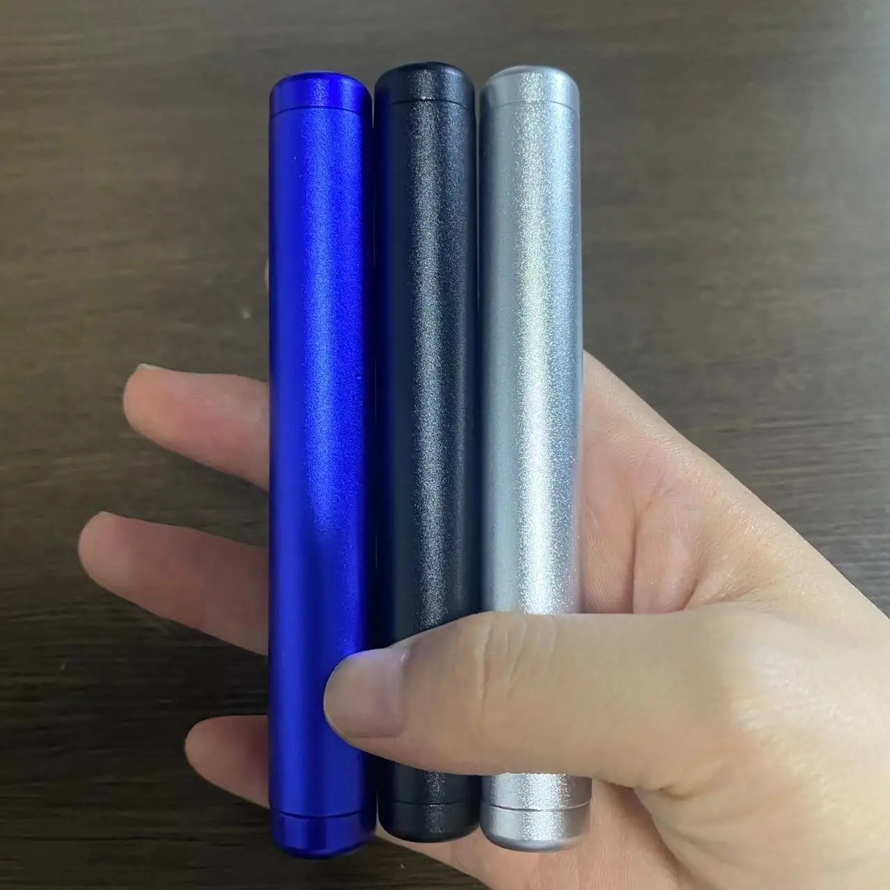 Portable Dispenser Aluminum Cigar Airtight Container Travel Storage Cigarette Holder Smell Proof Waterproof Smoking Accessories