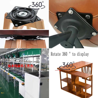 Thickened Heavy-duty Furniture Universal Turntable Bar Chair Display Stand Assembly Line Workbench Rotating Hardware Base