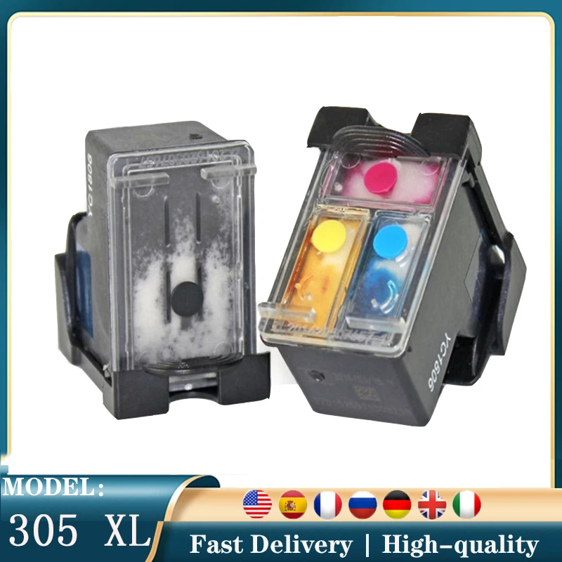 

305 XL Replacement For HP 305 For HP305 Ink Cartridge For HP 305xl DeskJet 2700 2710 2721 2722 4120 4110 4130 1210 Printer