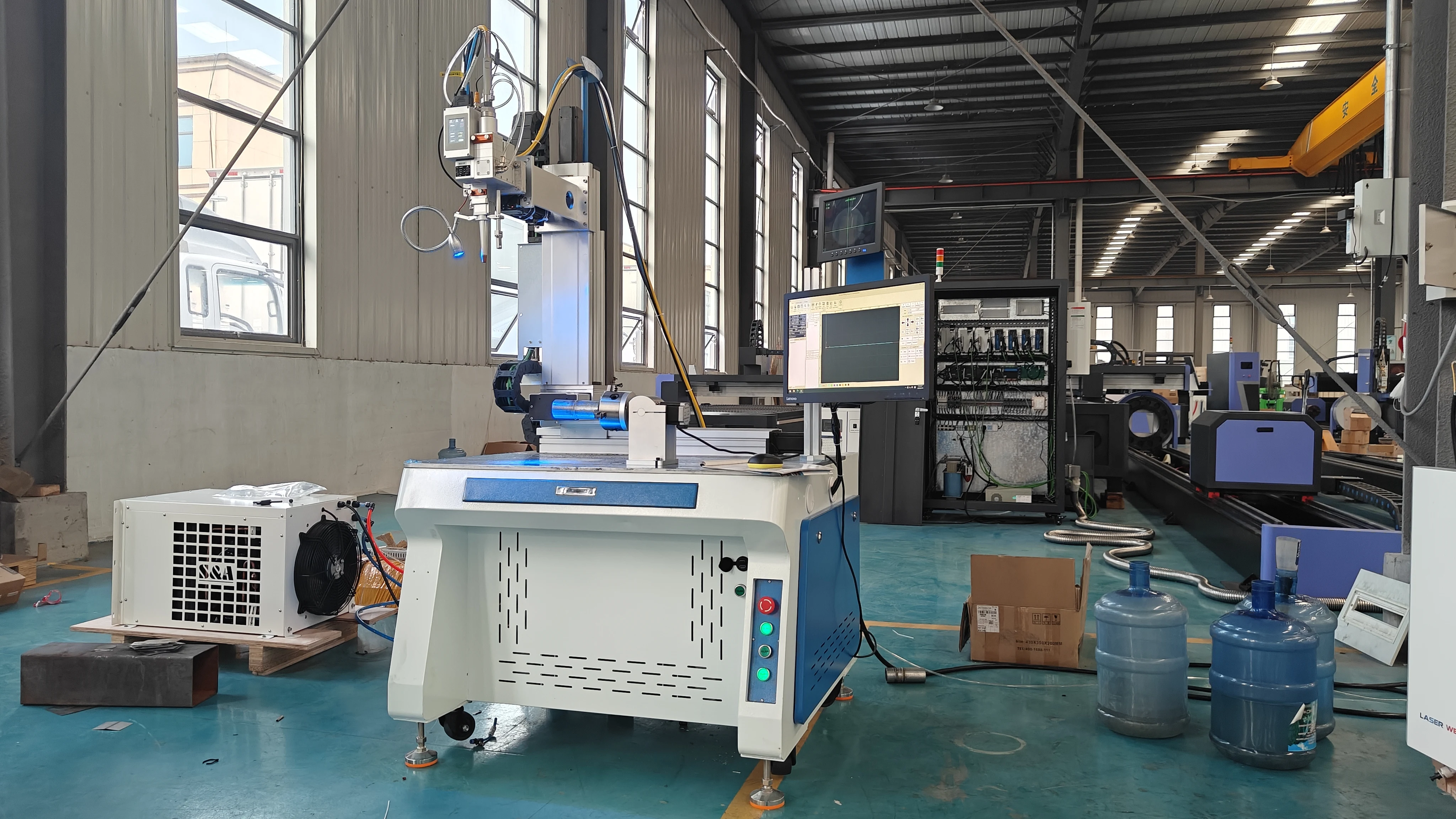 Platform 4 Axis Robot Lazer Welder CNC Automatic Welding Machine Fiber Laser 1500W 2000W 3000W Laser Tools Welding Equipment