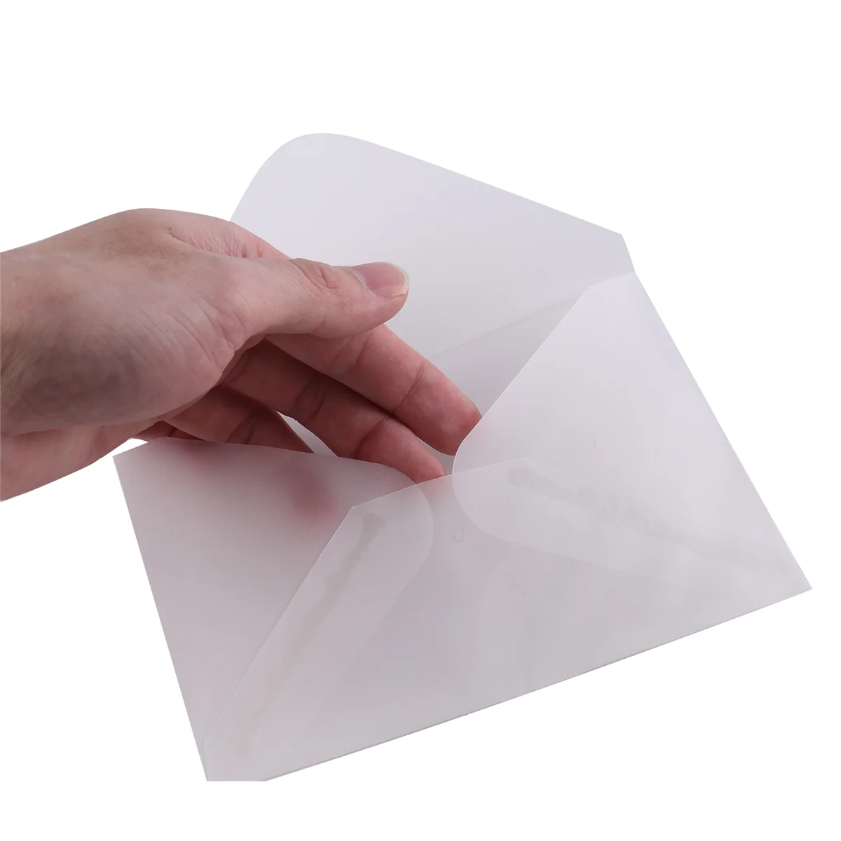 

100Pcs Translucent Sulfuric Acid Paper Envelopes, Used for DIY Postcard/Card Storage,Wedding Invitations,Gift Packaging