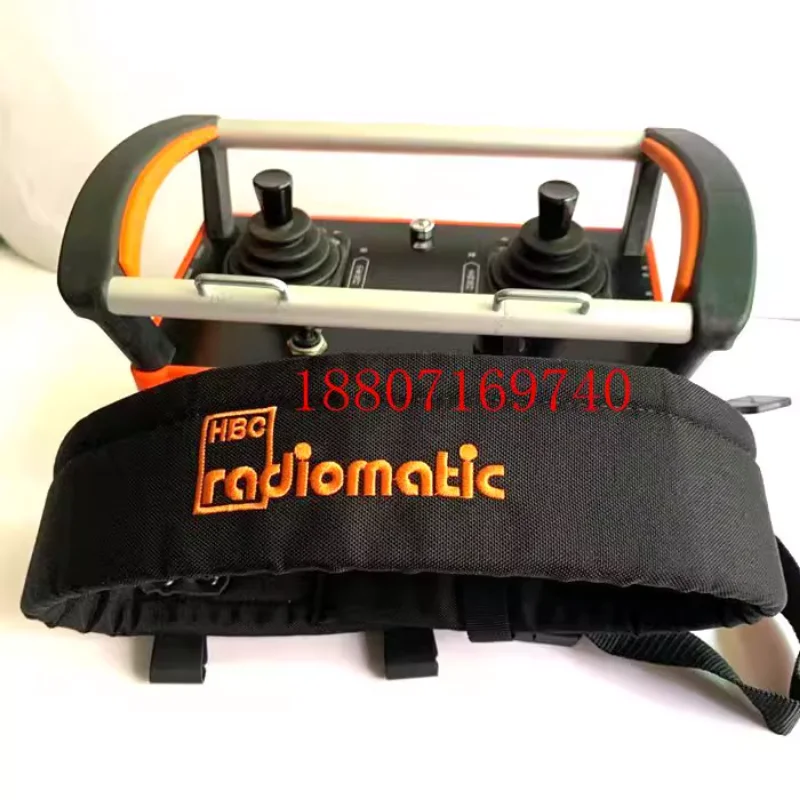 

Pump truck crane assembly machine, shield machine, Haixi HBC remote control belt, Ohm shoulder back original