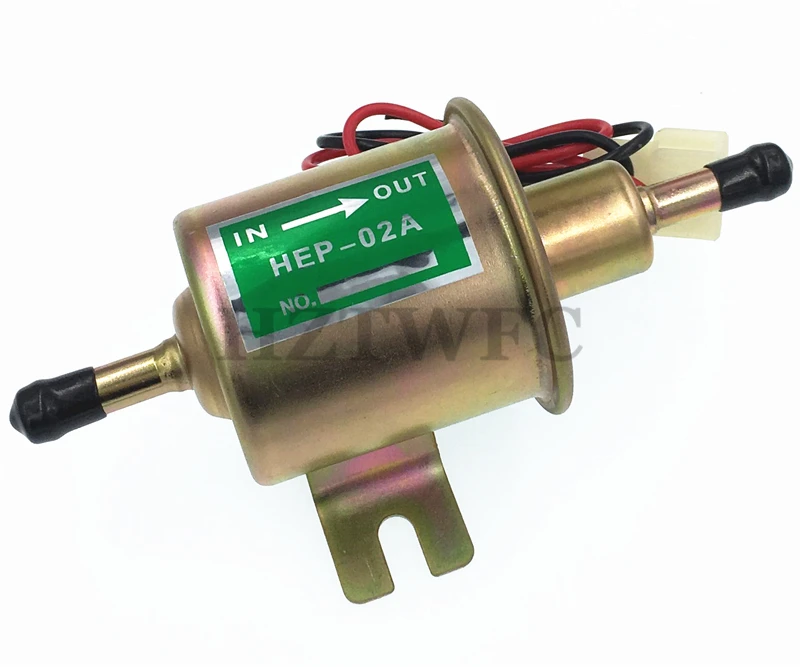 High Quality Universal Diesel Petrol Gasoline Electric Fuel Pump HEP-02A Low Pressure 12V HEP02A K-M