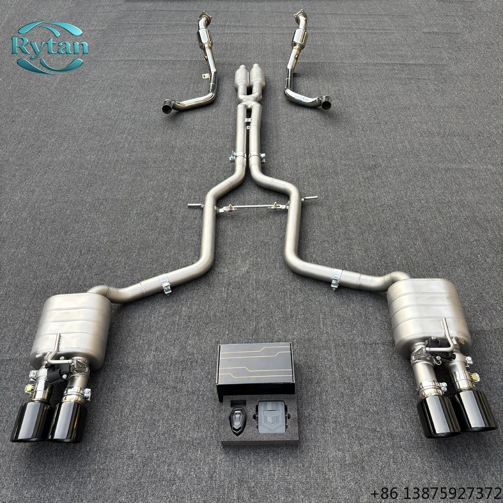 

Выхлопная система Rytan Valvetronic из нержавеющей стали 304 с клапаном, Catback, для 970 3.6T