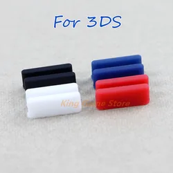 1pair For 3DS Console Rubber Feet Cover Top Upper Screen Replacement Repair Parts Accessories