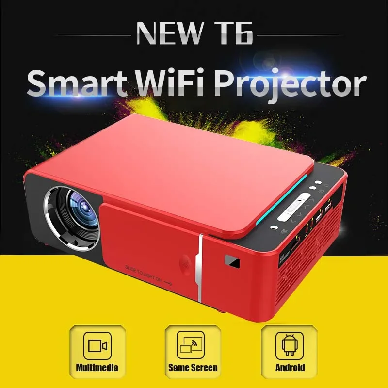 Lazer Projector 4k Home Theater 3d Ready Speaker Home Cinema Projector Portable Home Theatre Projector