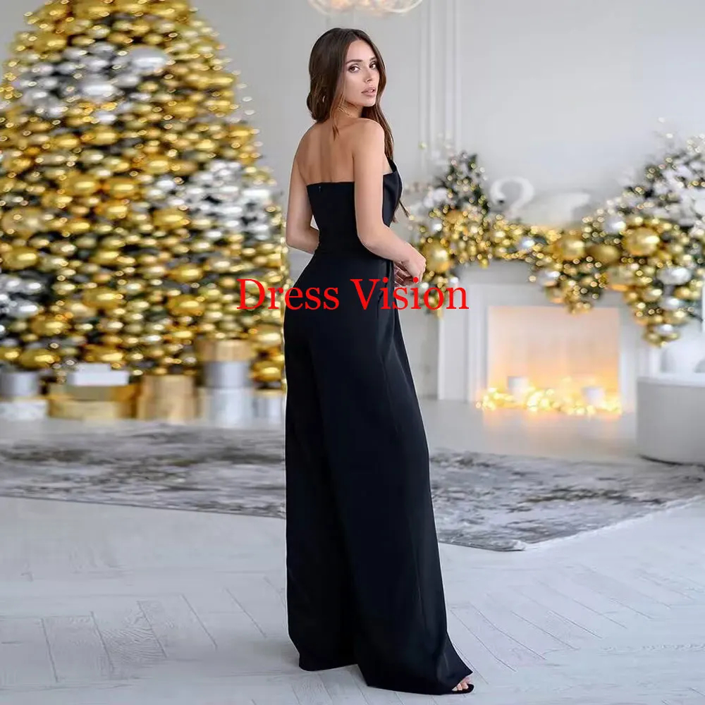 New Arrivals Sexy Sleeveless Woman Jumpsuit Fashion High Waist Wide Leg Elegant Female Evening Party Casual