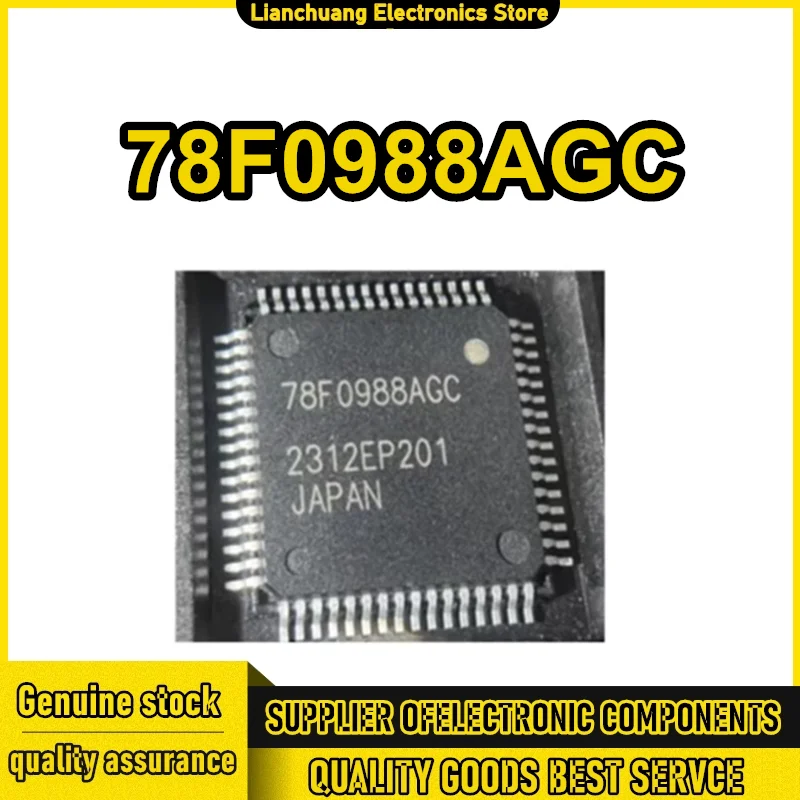 

78F0988AGC UPD78F0988AGC-8BS-A 78F0988AGC QFP64 IC-чип 100% новый оригинальный в наличии