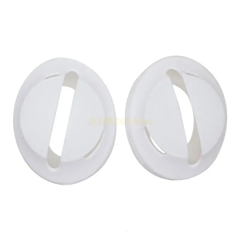 F62C 1PAIR Мягкий анти-скользкий силиконовый крышка для наушников для наушников для ушных подушков защиты подушки для наушников