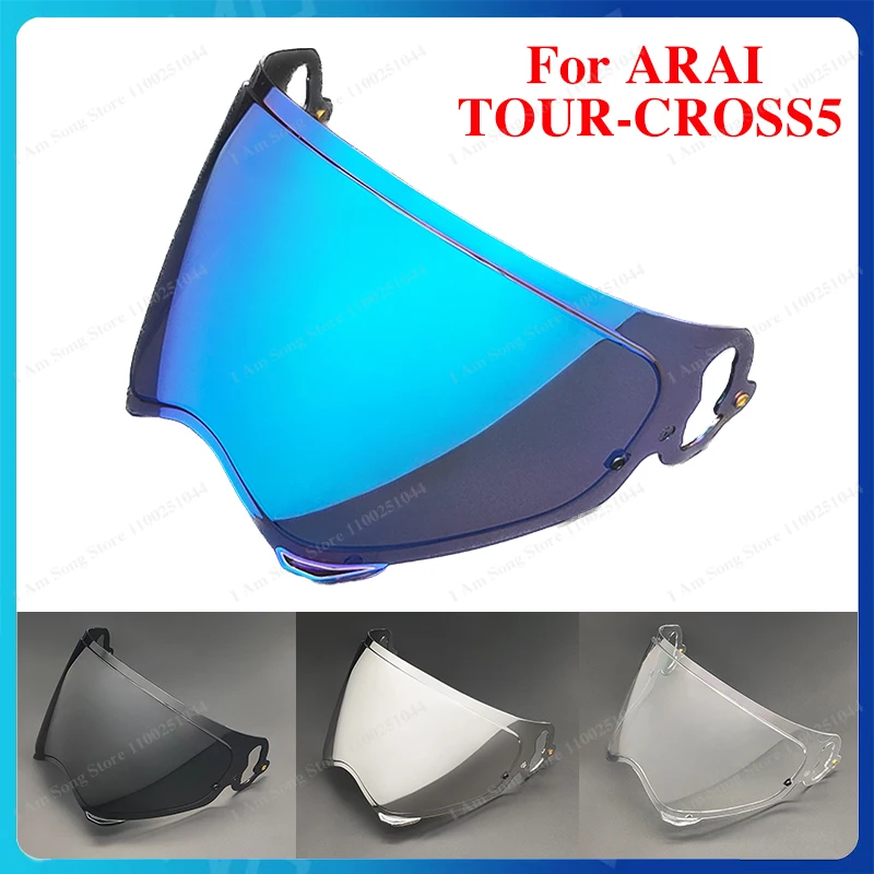 Motorcycle Helmet Lens For Arai Tour-Cross 5 XD-5 TX5 Anti-UV Dustproof Windproof Helmet Visor Replacement Helmet Visors