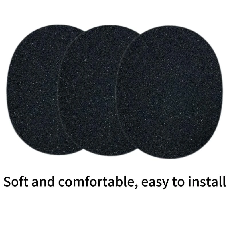 Noise Isolating Ear Cushions For X4A H6A Headphones Washable Breathable Foam Earpads Durability Comfort