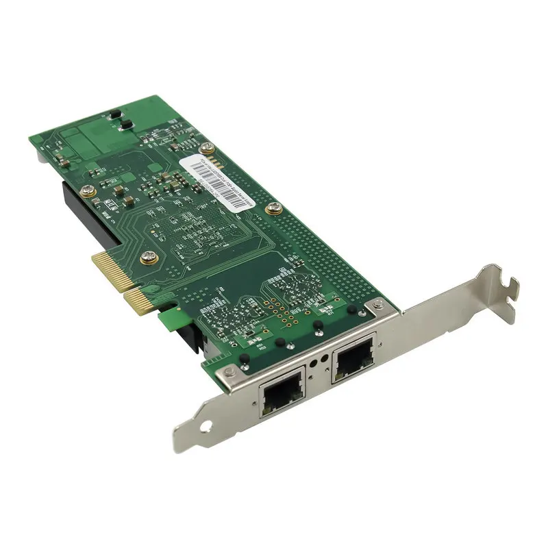 PCI-E x4 82576EB dual port Gigabit image acquisition network interface card Industrial equipment network interface card POE