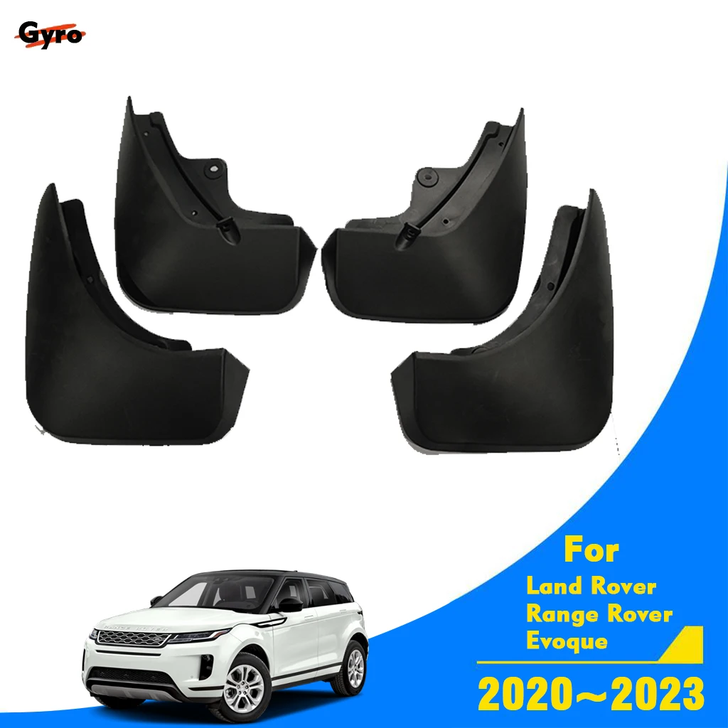 

For Land Rover Range Rover Evoque 2020~2022 Car Mudflaps Mud Guards Mudguards Duraflap Fenders Splash Accessories Wheels Tuning