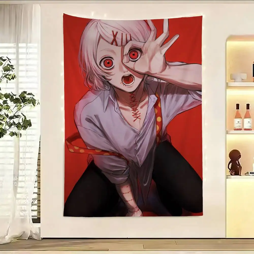 

Anime J-Juuzou Suzuya Flags Wall Hanging Background Art Banner for Bedroom Home Outdoor Decor