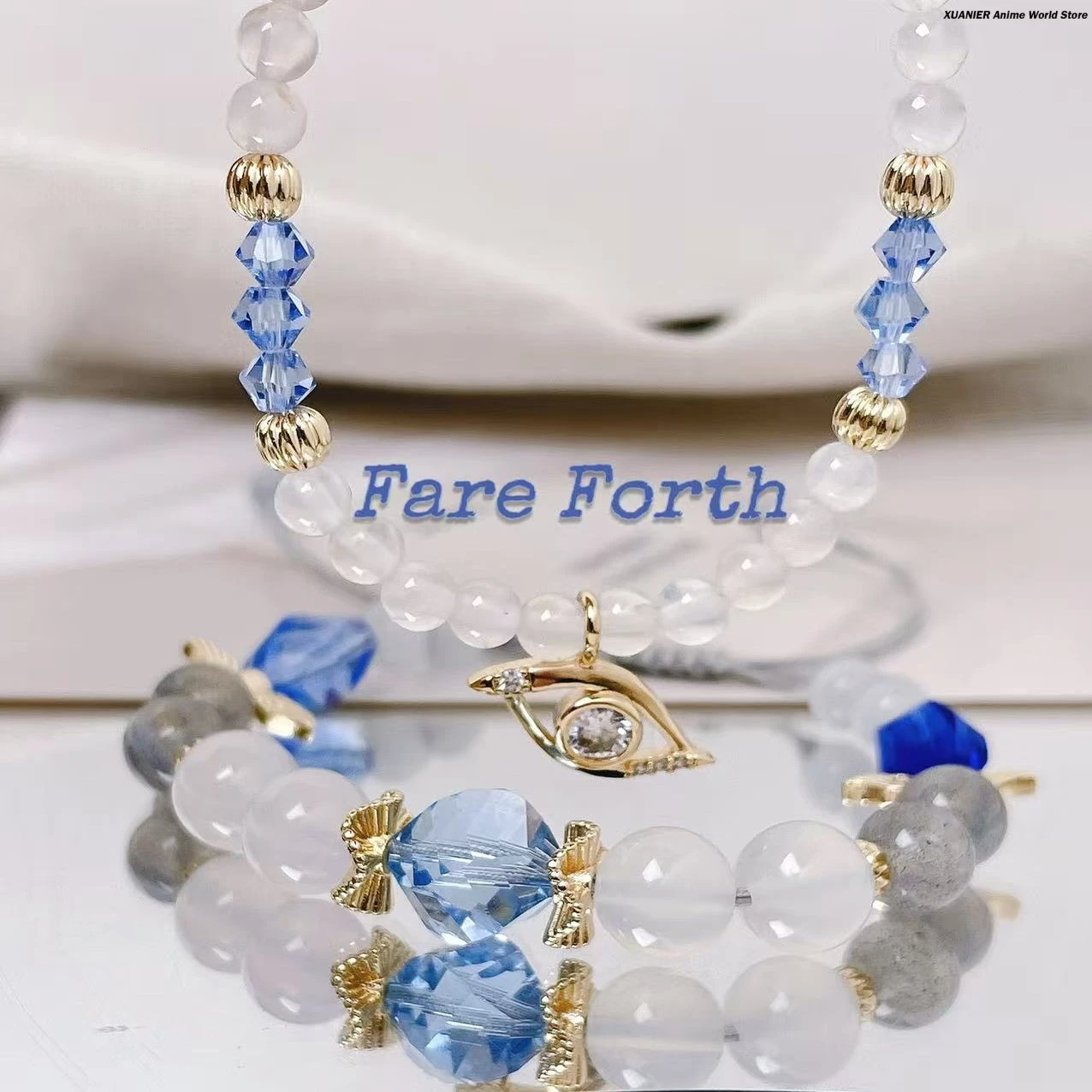 Anime Honkai：Star Rail Sunday Hand Chain Game Bracelets Jewelry Cosplay DIY Handmade Accessories Props - view 2